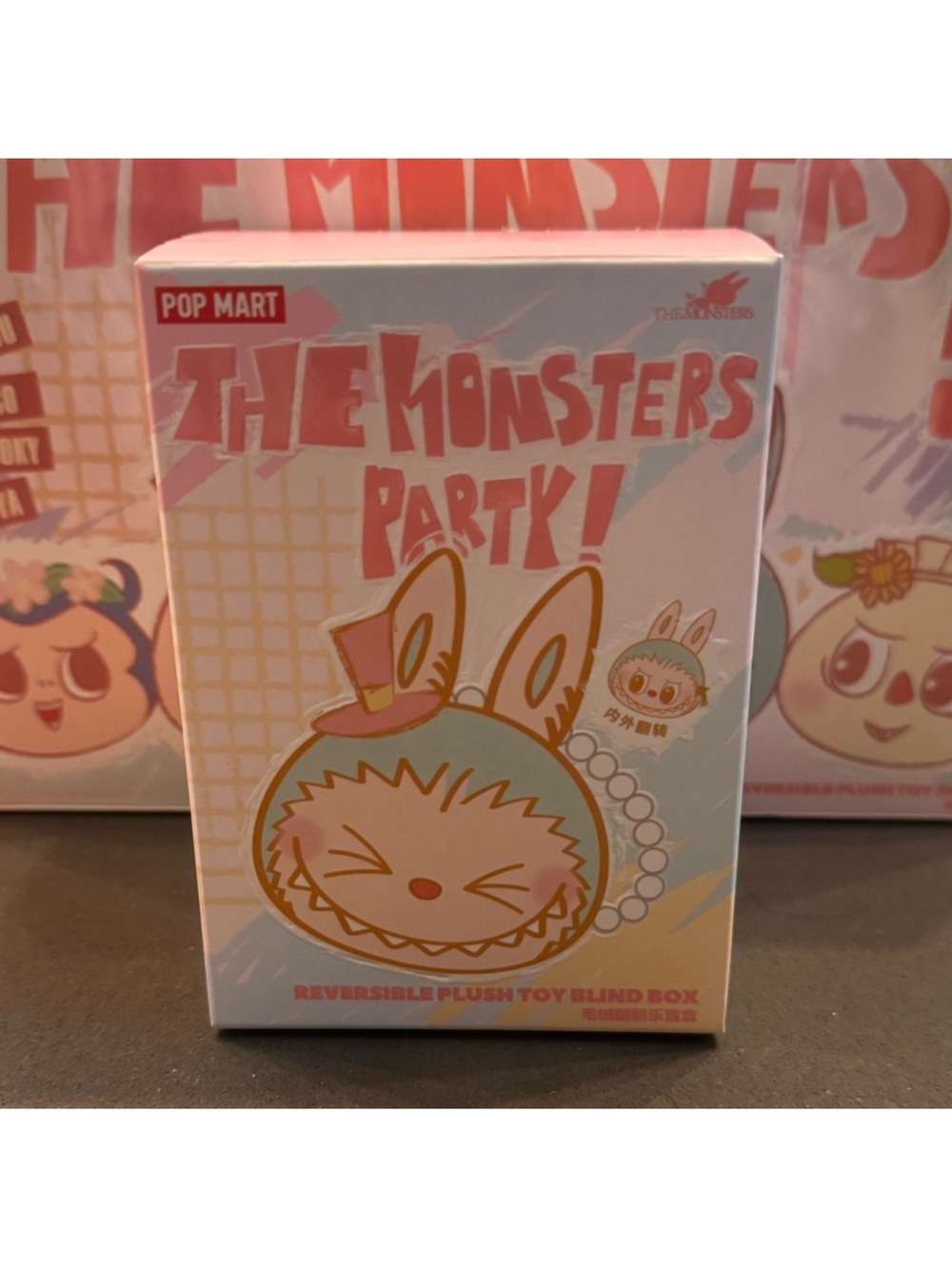 POP MART The Monsters Party Reversible Plush Blind Box -